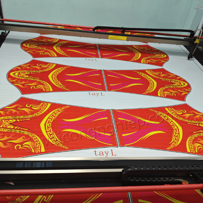 cắt laser áo thun 3d